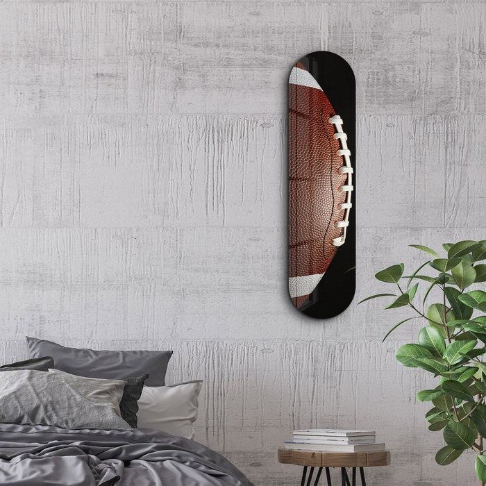 Wallity Pintura Decorativa de Vidrio Templado American Football Wallity Pintura Decorativa de Vidrio Templado American Football